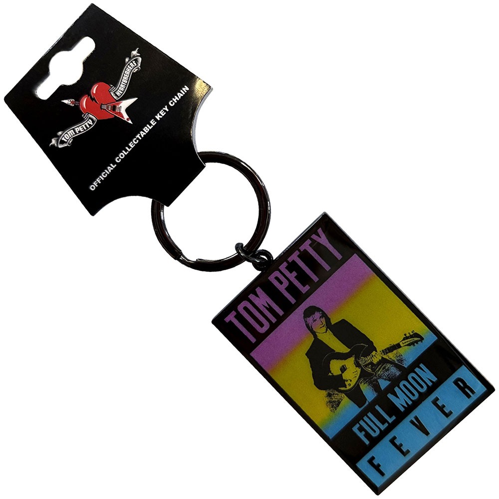 Tom Petty And The Heartbreakers - Full Moon Fever Sleutelhanger - Zwart/Multicolours